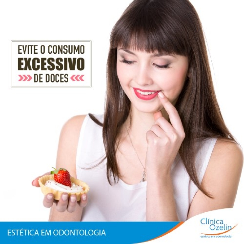 Evite o consumo excessivo de doces